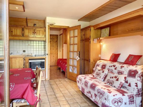 Studio cosy pour 3 avec terrasse, parking et casier à ski à Combloux - FR-1-560-77